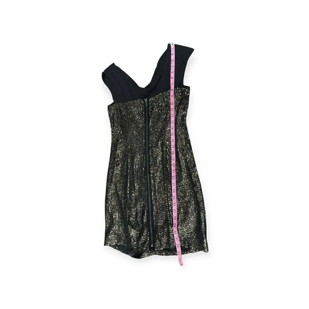 Tory Burch Silk Sequin Sheath Dress Size 0